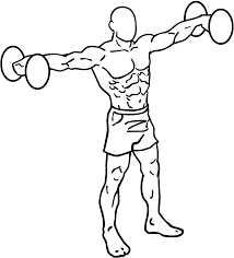 one arm laterals 